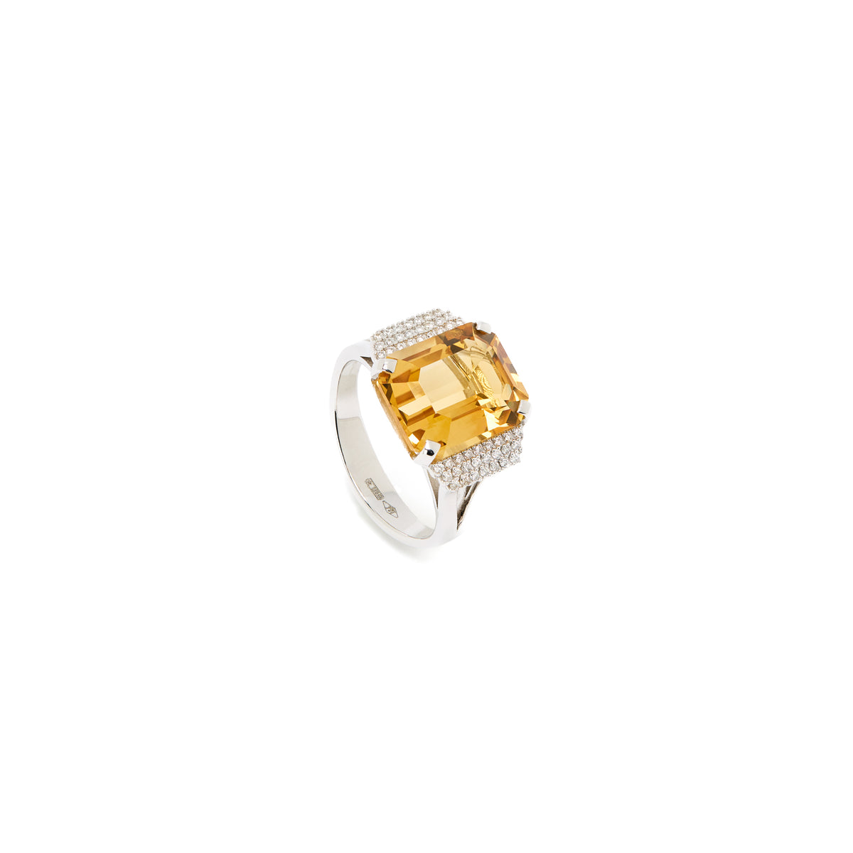 Inel Citrine Radiance