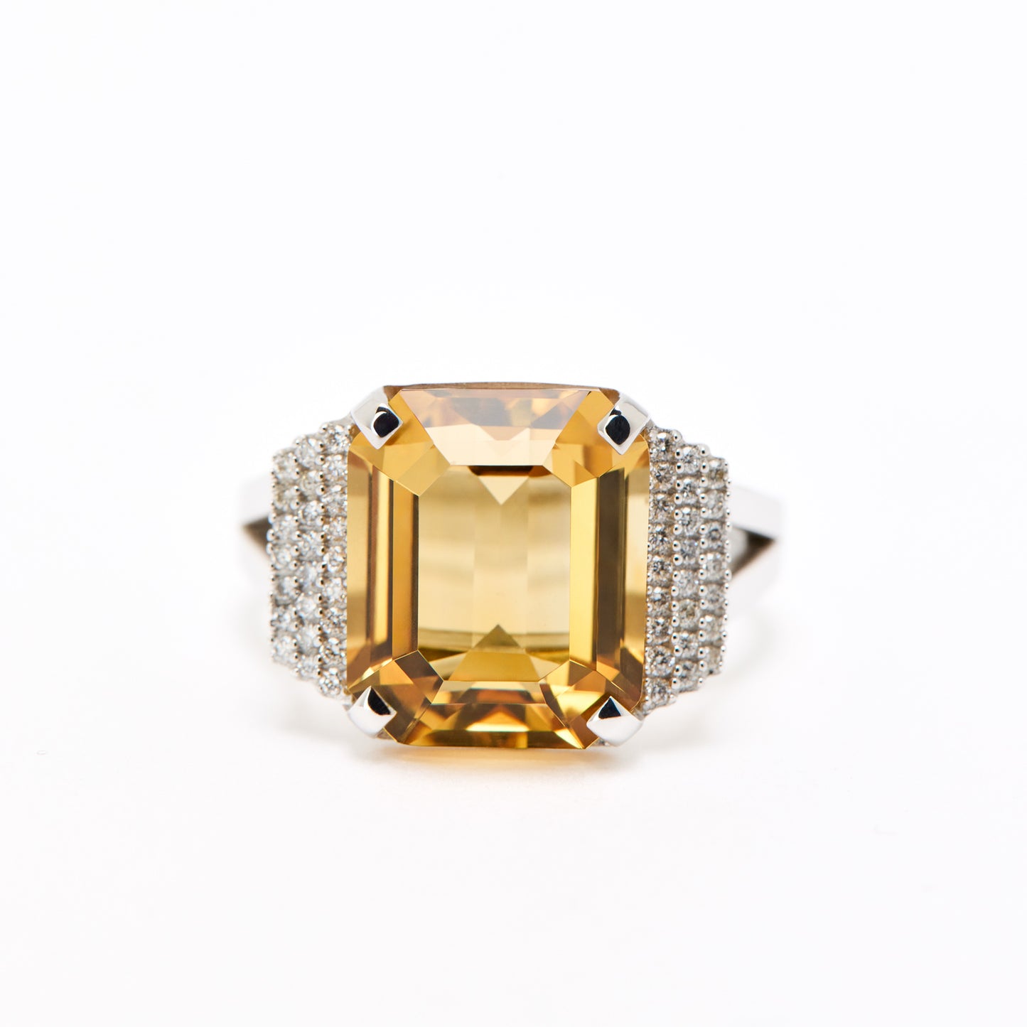 Inel Citrine Radiance