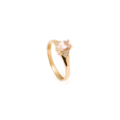 Inel Morganite Radiance