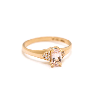 Inel Morganite Radiance