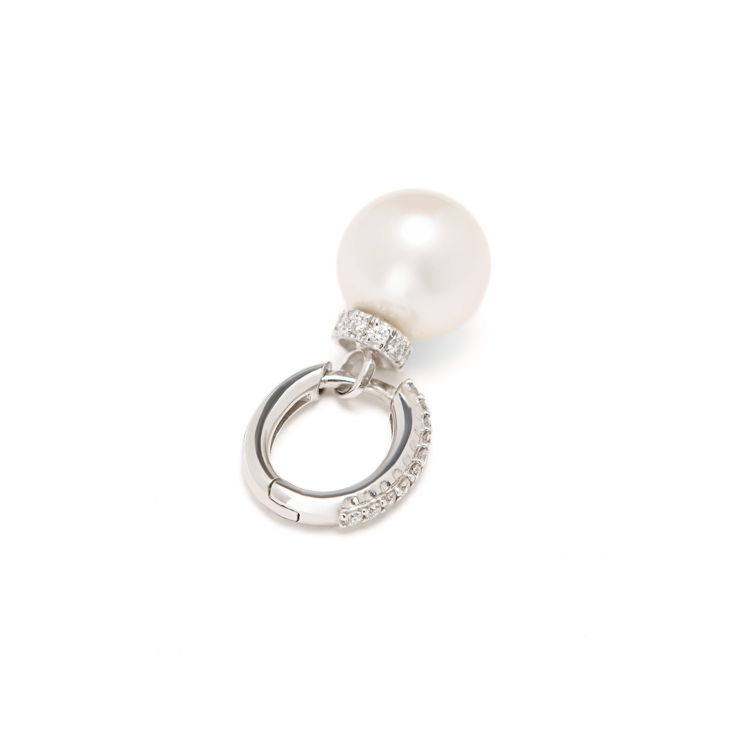 Cercei White Gold, Diamonds & Pearls