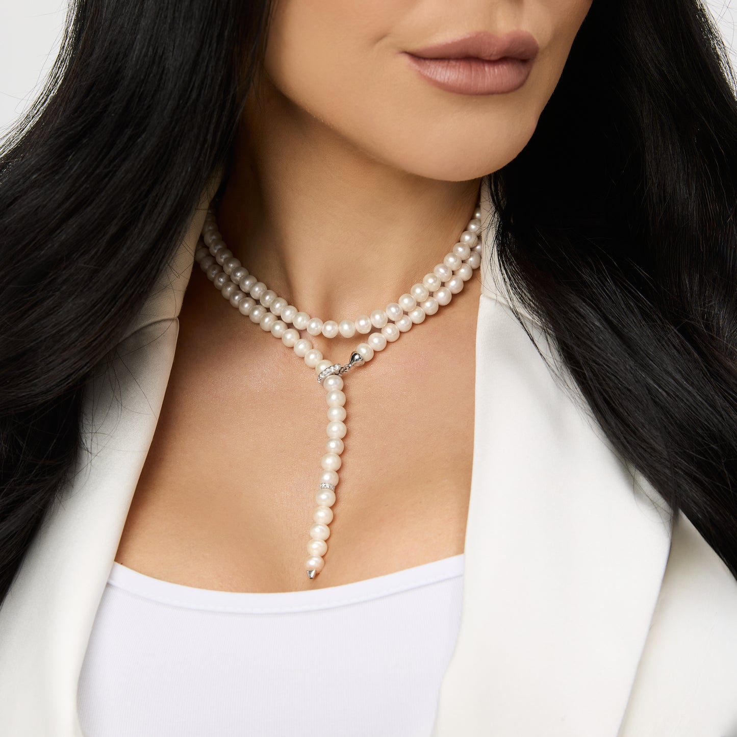 Colier White Harmony
